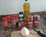 Foto del paso 1 de la receta: Potaje de garbanzos y lentejas con jamón
