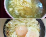 Foto del paso 11 de la receta Alcachofas con patata y huevos escalfados con foie gras de pato
