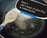A picture of step 6 of Chicken White Pasta.