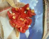 A picture of step 2 of South Indian Tomato Pickle in Microwave.