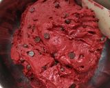 Foto langkah ke 6 dari resep Red velvet cookies.