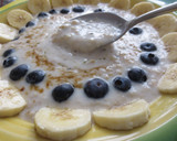 Foto del paso 4 de la receta: Desayuno nutritivo con leche de almendras, avena, platano y Agua de Mar