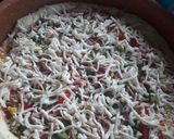 صورة لخطوة 3 من وصفة بيتزا...الخضار 😋