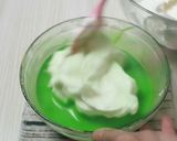 Foto langkah ke 6 dari resep Ogura Pandan Cake.
