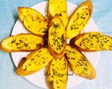 Hình bước làm 2 của món Bánh Mì Nướng Bơ Tỏi