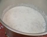 A picture of step 6 of Quinoa phirni with caramel flavour.