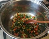 Foto del paso 4 de la receta: Sopa de lechuga con bacon y nata
