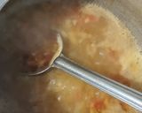 A picture of step 2 of Moongi chana daal.