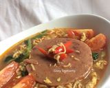 Foto langkah ke 5 dari resep Mie Tek Tek / Mie Kuah Pedas (Indomie Goreng Instan).