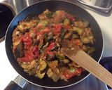 Une image de l'étape 1 de Piperade.