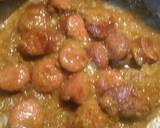 Saucisses Soubise /Sausage Cooked in onion sauce recipe step 9 photo