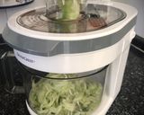 Foto del paso 2 de la receta: Ensaladilla rosa de aguacate y pepino a la menta