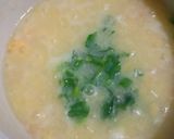 Foto langkah ke 5 dari resep Bubur Sop Telur Ayam Kampung (MPASI 6+).