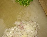 A picture of step 2 of Kadu ke pakory(pumpkin fritters).