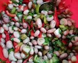 Pas rețetă Salată de fasole Boamba încondeiată (de post) 1 fotografie