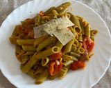 Foto del paso 7 de la receta Pasta con cherry, alcaparras y parmesano