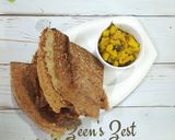 A picture of step 5 of Buckwheat Flour and Moong Daal Dosas.