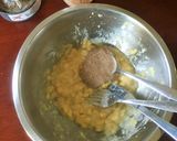 A picture of step 2 of Banana Blueberry Muffin (Vegan).