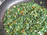 Croqueta de atún con espinacas