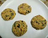 A picture of step 6 of Chana Dal vada.
