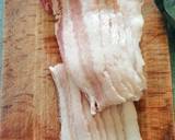 Baconba göngyölt csirkemáj recept lépés 1 foto