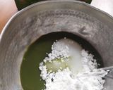 Foto langkah ke 2 dari resep Matcha Pudding Bites.