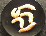 Foto del paso 4 de la receta: Nidos de calabacín, portobello y langostinos