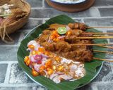 Foto langkah ke 6 dari resep Sate Ayam Madura (Bumbu Kacang).