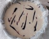 Foto del paso 11 de la receta Tarta de queso con moras y coulis con base de galletas