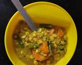 A picture of step 6 of Mixed Daal Soup.