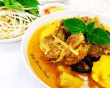 Hình bước làm 4 của món Vịt Nấu Cà Ri Thái