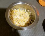 A picture of step 1 of Moong Dal Khichdi.