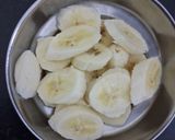 A picture of step 1 of Banana and Nutella tortilla wrap.