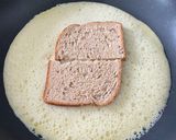 A picture of step 3 of One Pan Folded Egg Sandwich.
