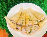 Hình bước làm 2 của món Măng nứa nhồi thịt