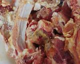 A picture of step 1 of Mutton ghee roast.