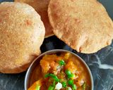 A picture of step 6 of Bedmi Puri With Aloo Curry.