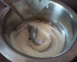 A picture of step 3 of Red velvet cake.
