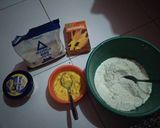 Foto langkah ke 3 dari resep Kue kering putri salju no mixer no oven alias pakek teflon.