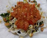 Foto langkah ke 3 dari resep Plecing kangkung.
