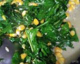A picture of step 5 of Spinach Corn Sandwich.