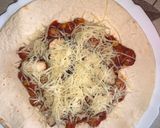 Paradicsomos babos wrap recept fázis 4 fotója
