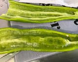 Une image de l'étape 4 de Filets de lieu jaune au poivron vert, persil et citron.