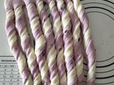 Swirl Loaf Bread - roti tawar ubi ungu 2 motif