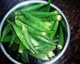भिंडी मैगी मसाला(bhindi maggi masala recipe in hindi) रेसिपी चरण 1 फोटो