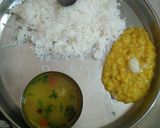  છુટા દાળ ભાત રેસીપી સ્ટેપ3ફોટો