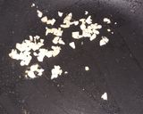 A picture of step 2 of Chilli Chana with tea.