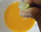 A picture of step 2 of Passion fruit mocktail.