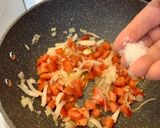 Foto del passaggio 5 della ricetta Fagioli corallo, o pisello mangiatutto conosciuti col nome di taccole #iocucinosostenibile