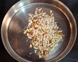 A picture of step 1 of Gond Dry fruits Laddu.